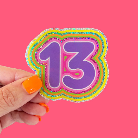 13 Sticker