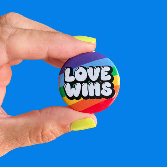 Love Wins Button