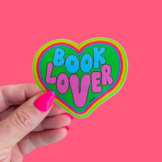 Book Lover Sticker