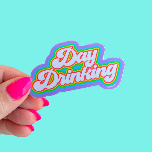 Day Drinking Sticker