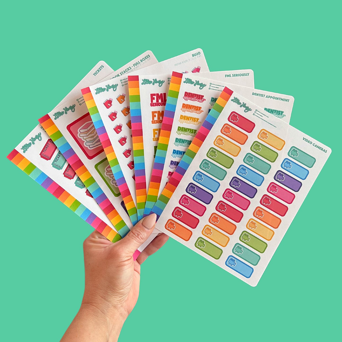 Lillie Henry Planner Sticker Grab Bag!