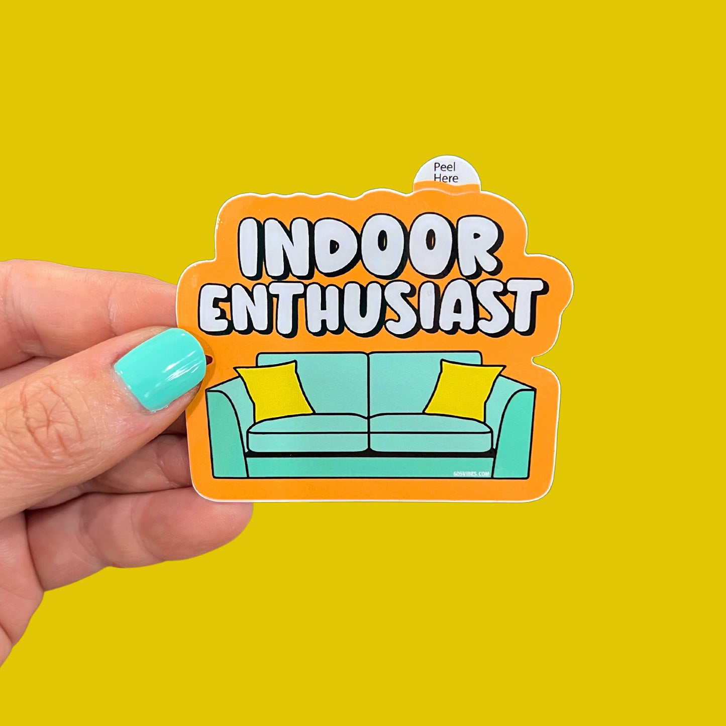 Indoor Enthusiast Sticker