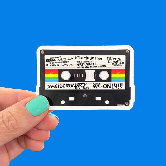 Joyride Road Trip Mixed Tape DMB Sticker