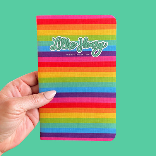Lillie Henry May Designs May Book - Lillie Henry Rainbow DOT GRID Pages!