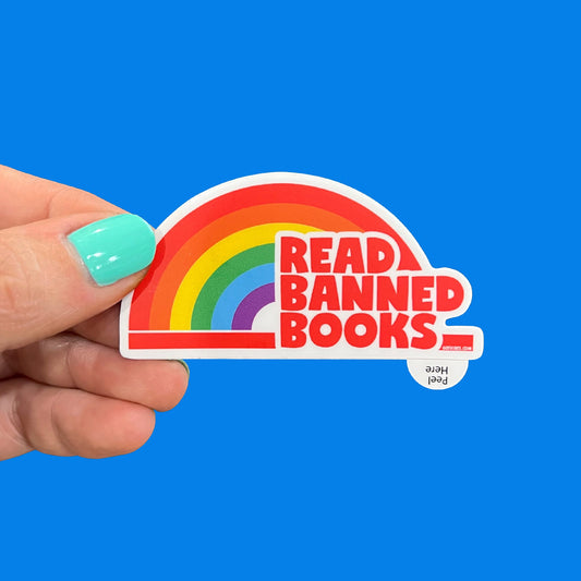 Read Banned Books Sticker
