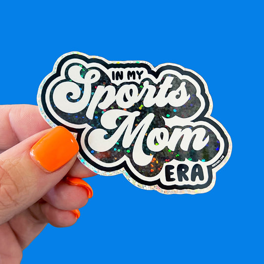 In My Sports Mom Era Sticker