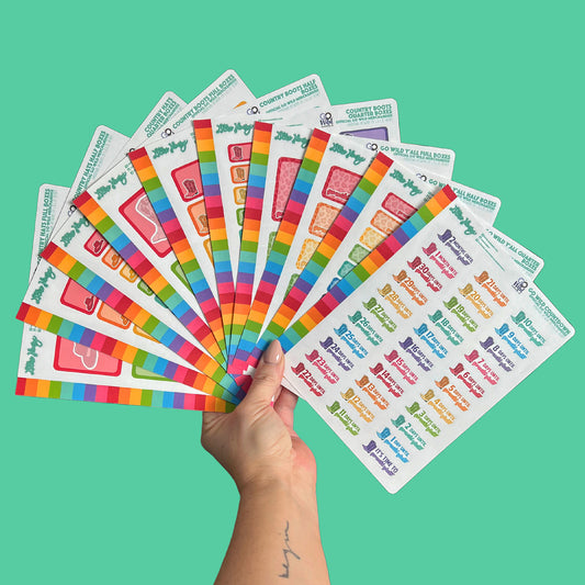 WILD Lillie Henry Planner Sticker Grab Bag!
