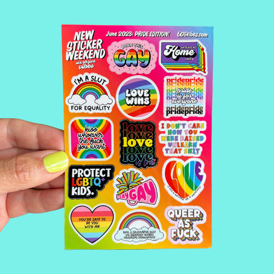 New Sticker Weekend: June 2023 Sticker Sheet
