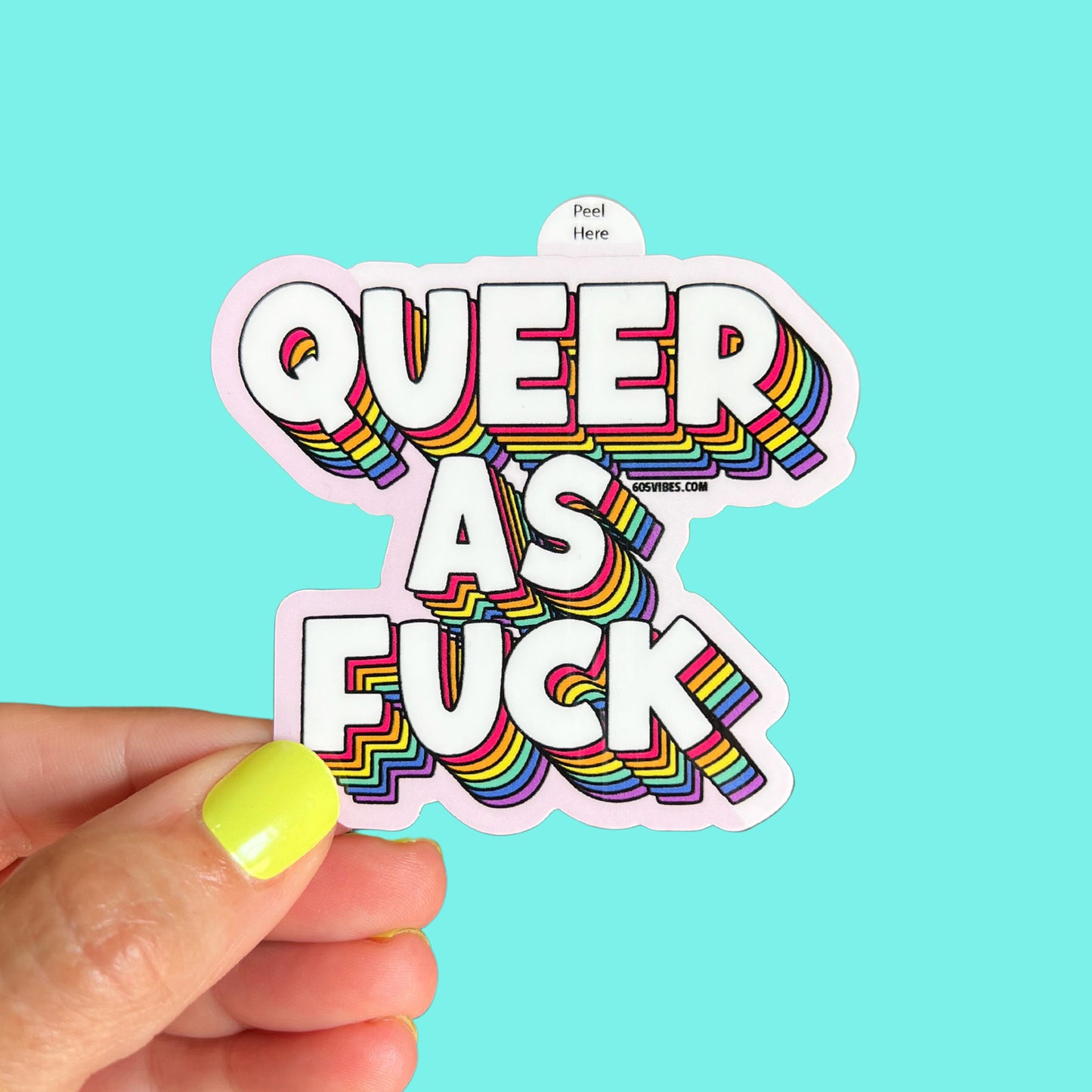 Queer as Fuck Sticker