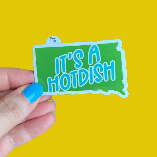 "South Dakota Says" Series: It's a Hotdish Sticker