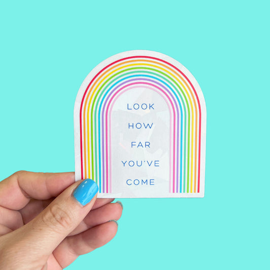 Look How Far You've Come Suncatcher