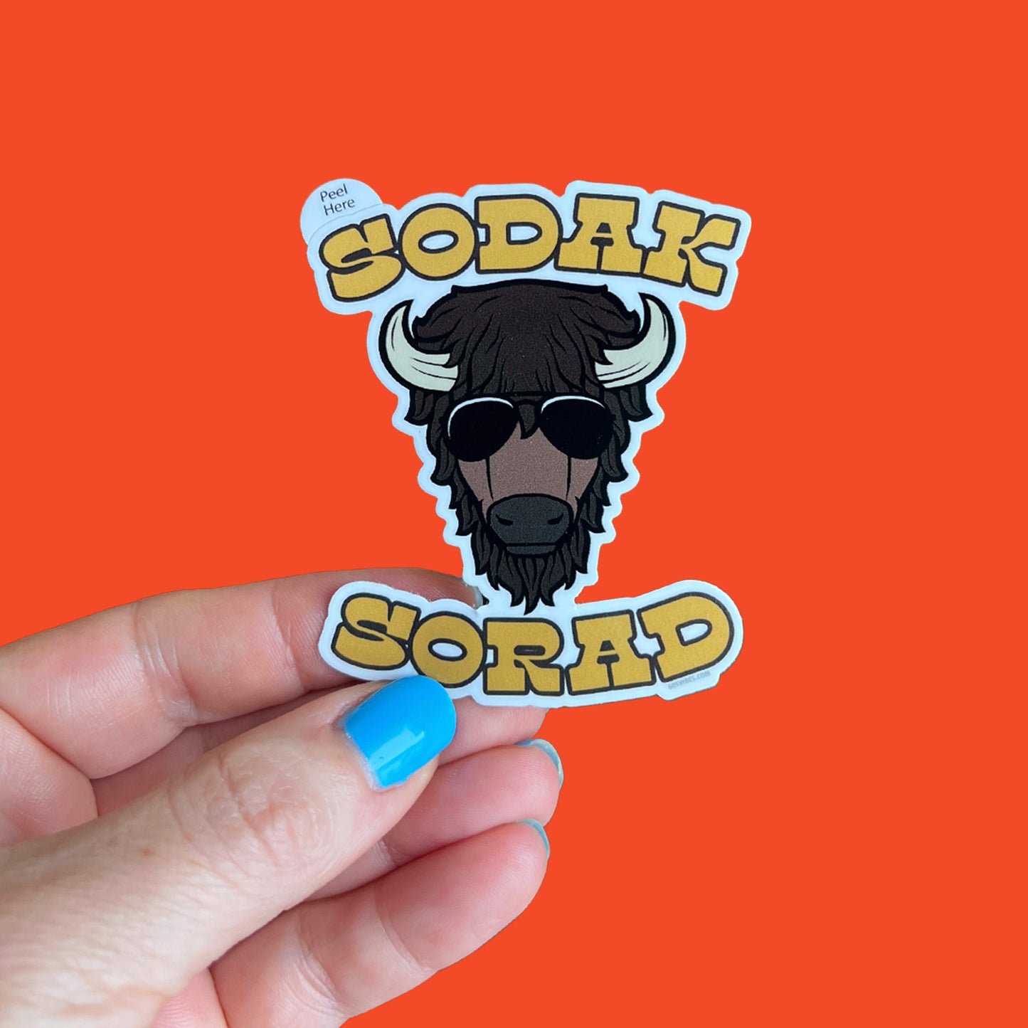SoDak SoRad Sticker