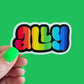 Ally Sticker