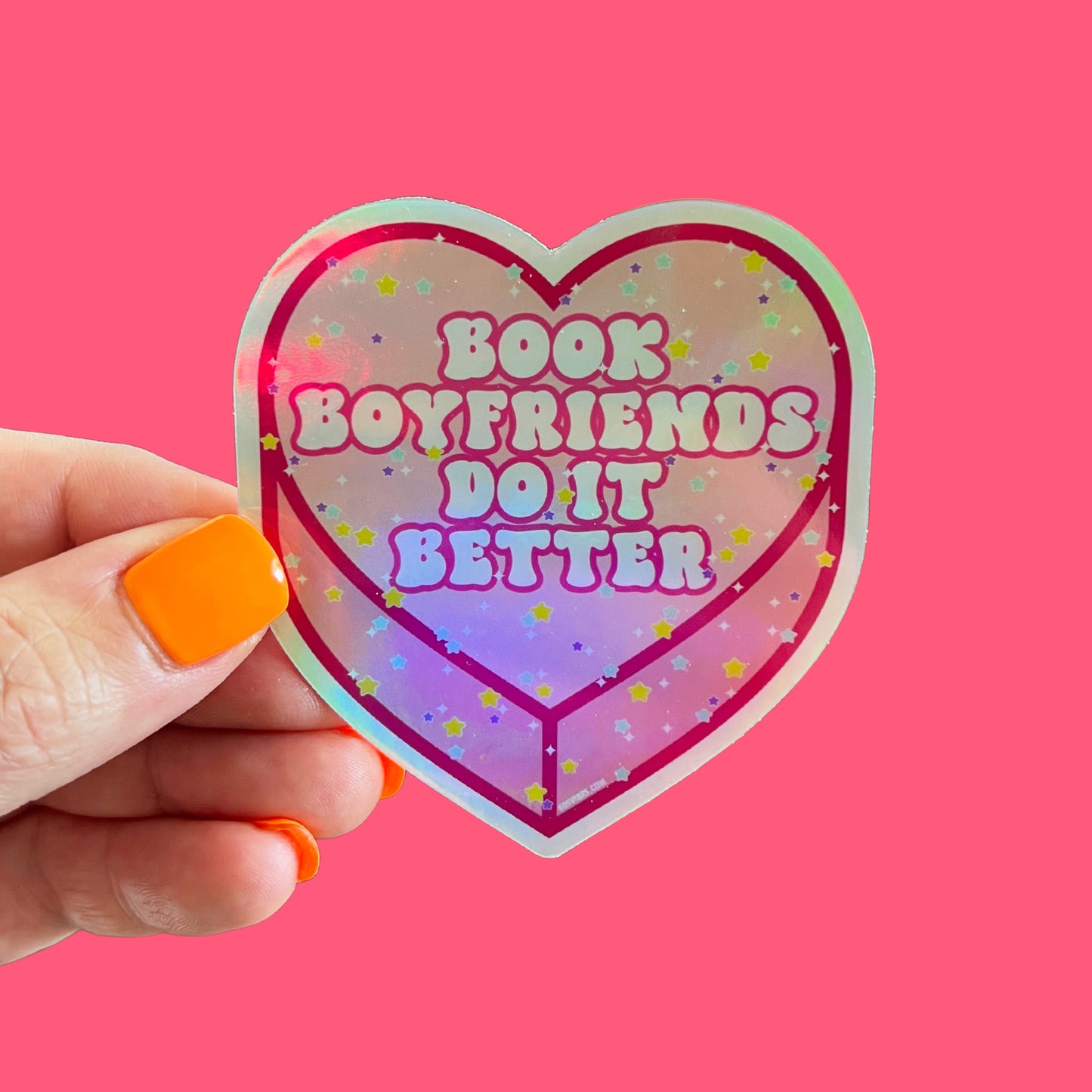 Book Boyfriends Do It Better Sticker