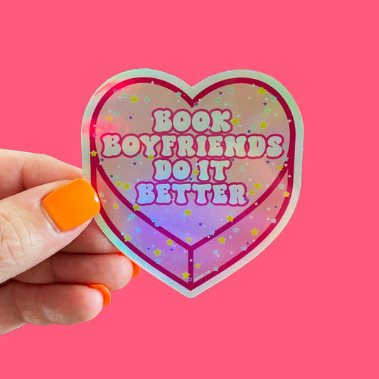 Book Boyfriends Do It Better Sticker