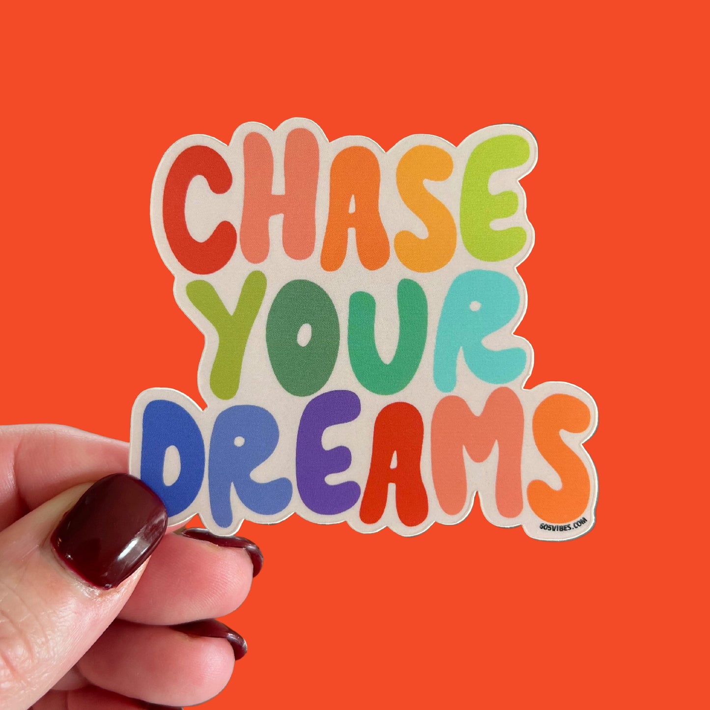 Chase Your Dreams Sticker