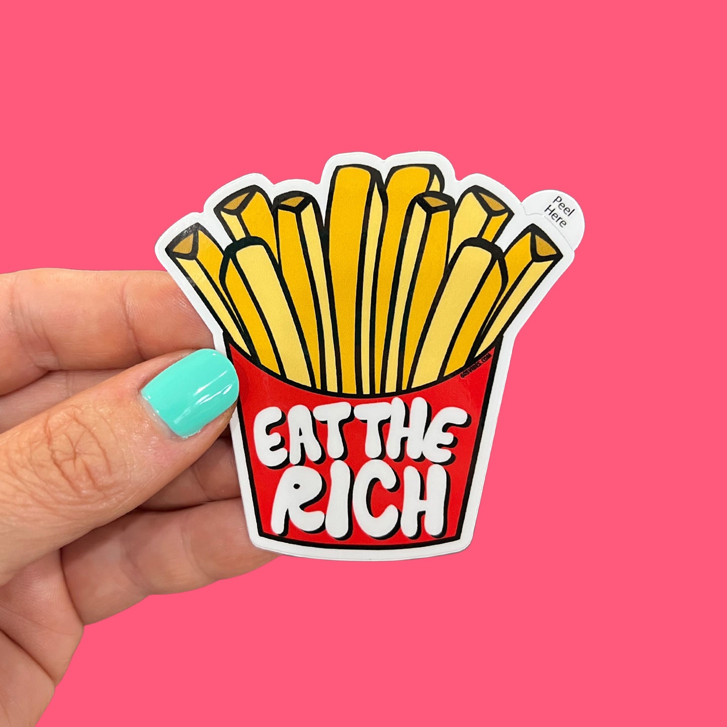 Eat the Rich Sticker