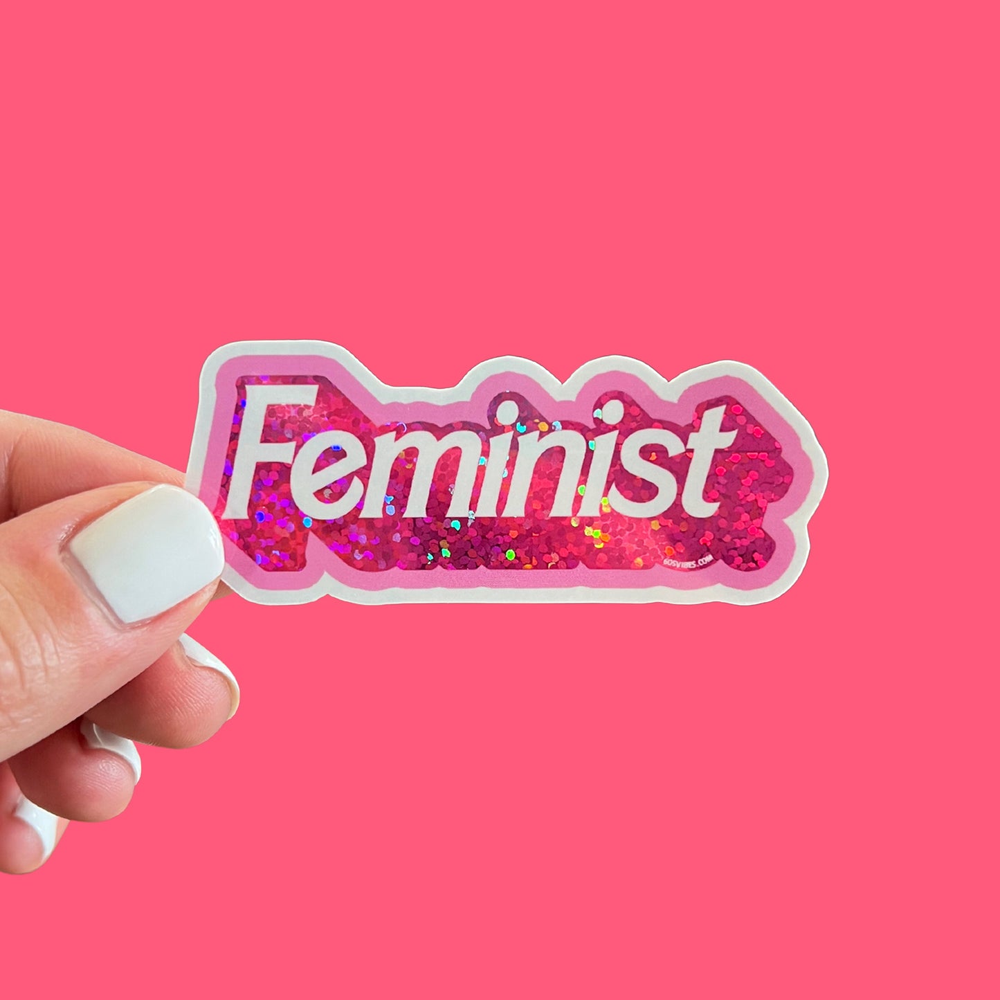 Feminist Barbie Sticker