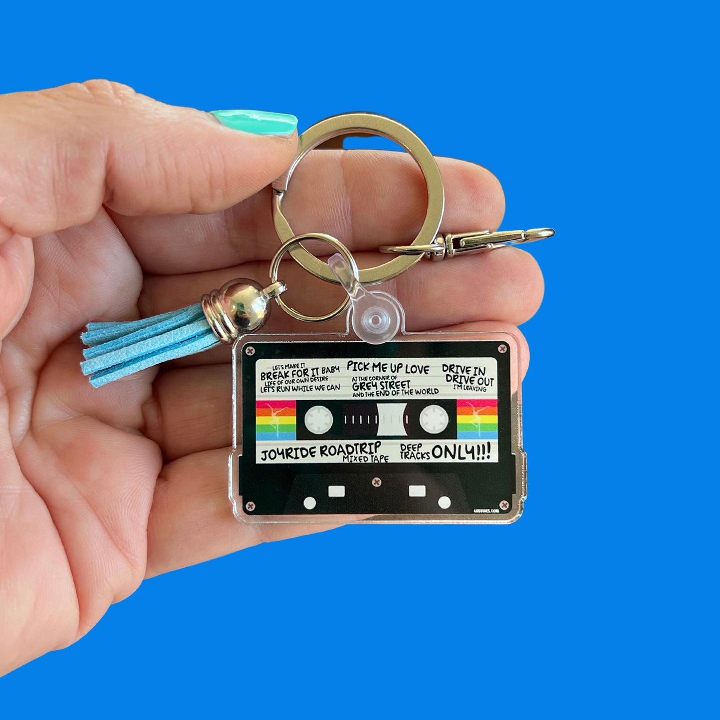 Joyride Road Trip Mixed Tape DMB Acrylic Keychain