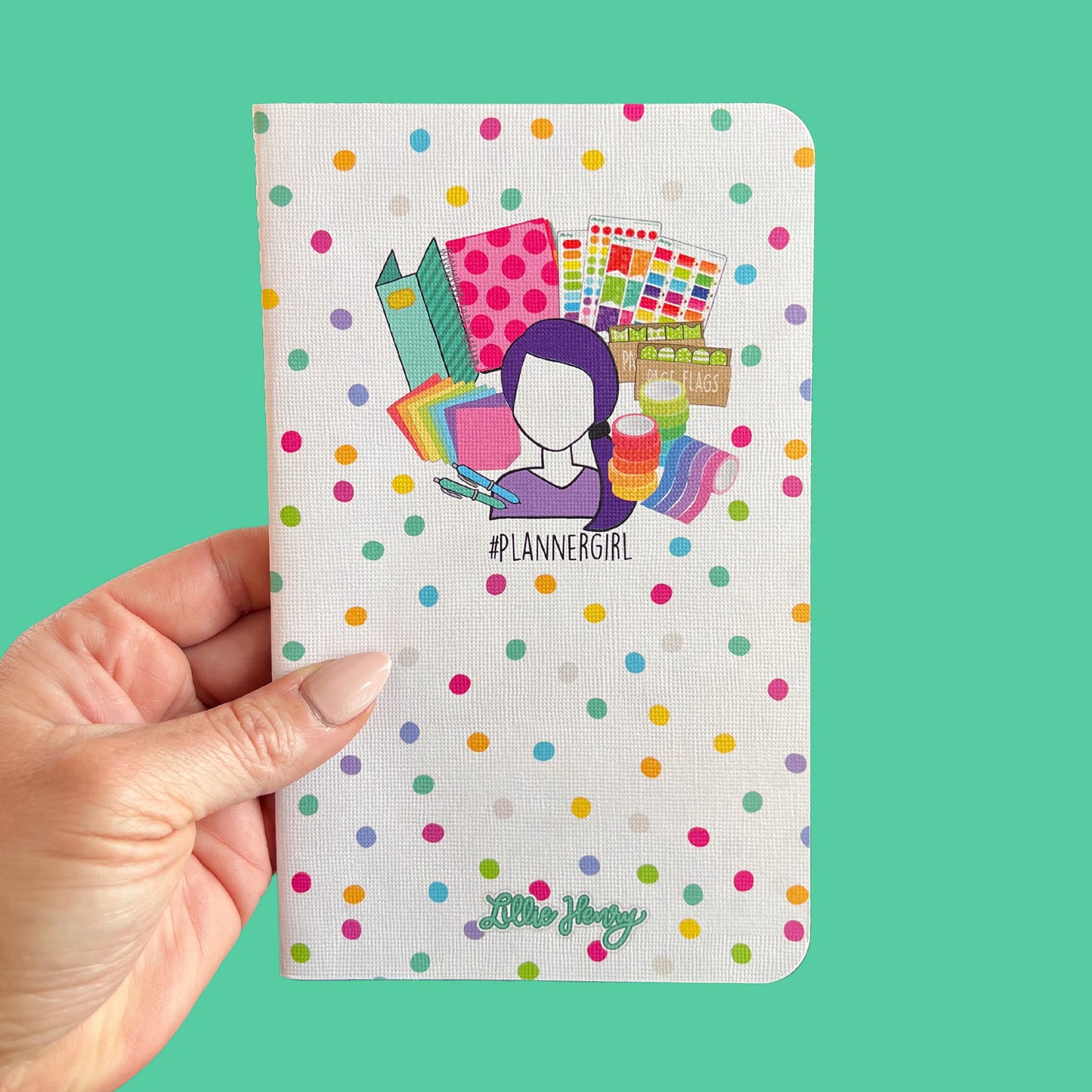 Lillie Henry May Designs May Book - Planner Girl Confetti DOT GRID Pages!