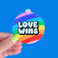 Love Wins Sticker