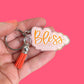 Bless Acrylic Keychain