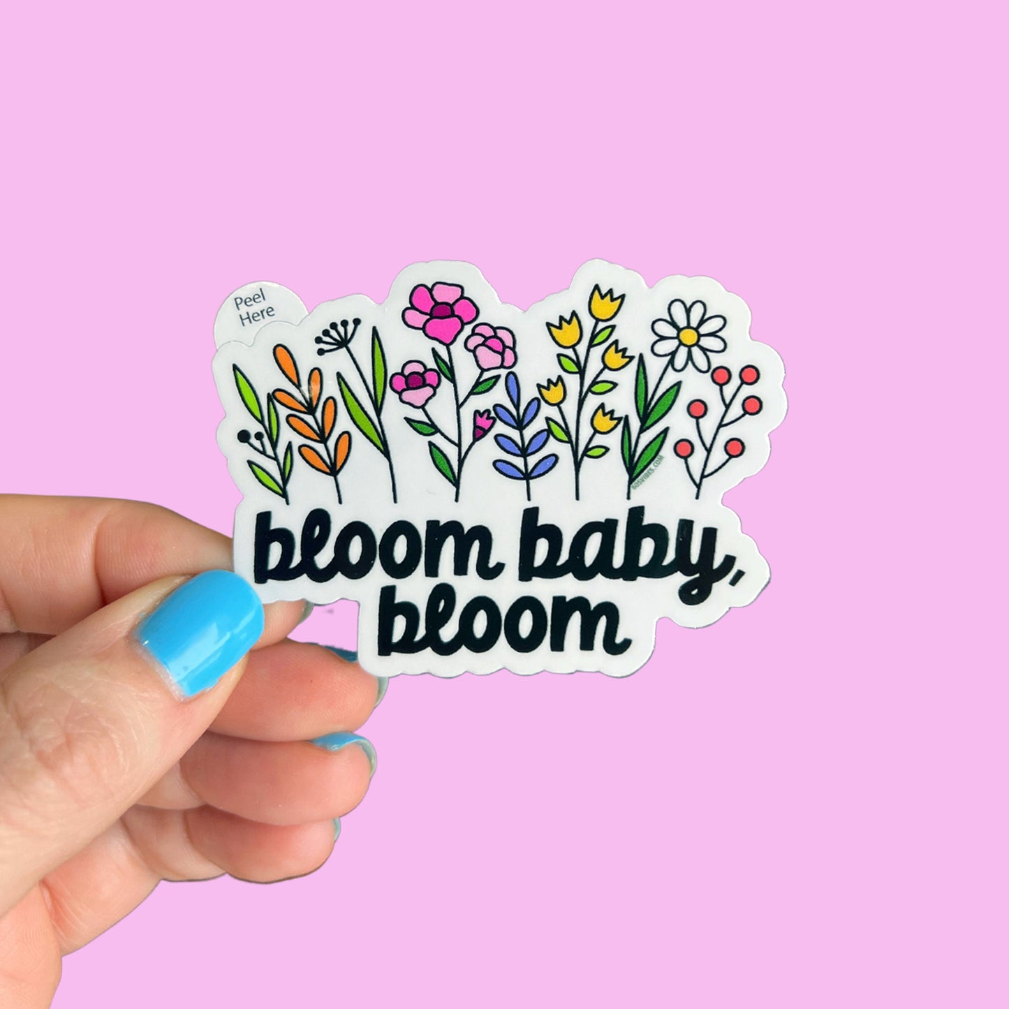 Bloom Baby, Bloom Sticker