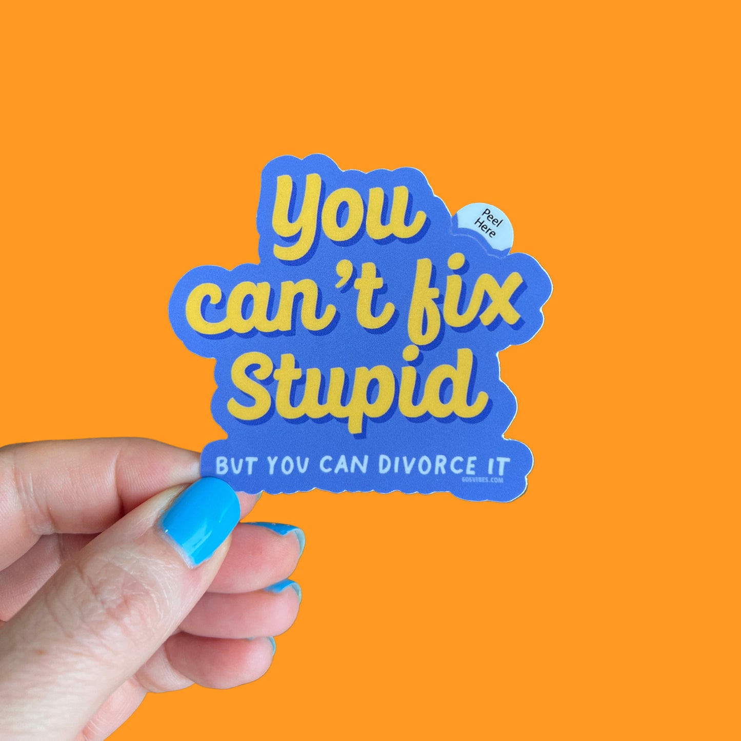 You Can't Fix Stupid Sticker