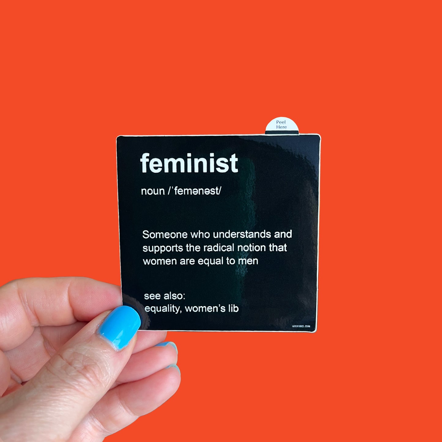 Feminist Definition Sticker