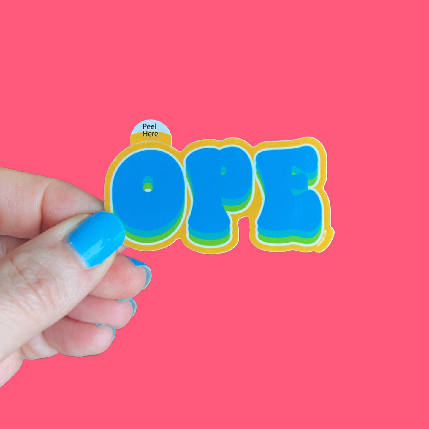 OPE Sticker