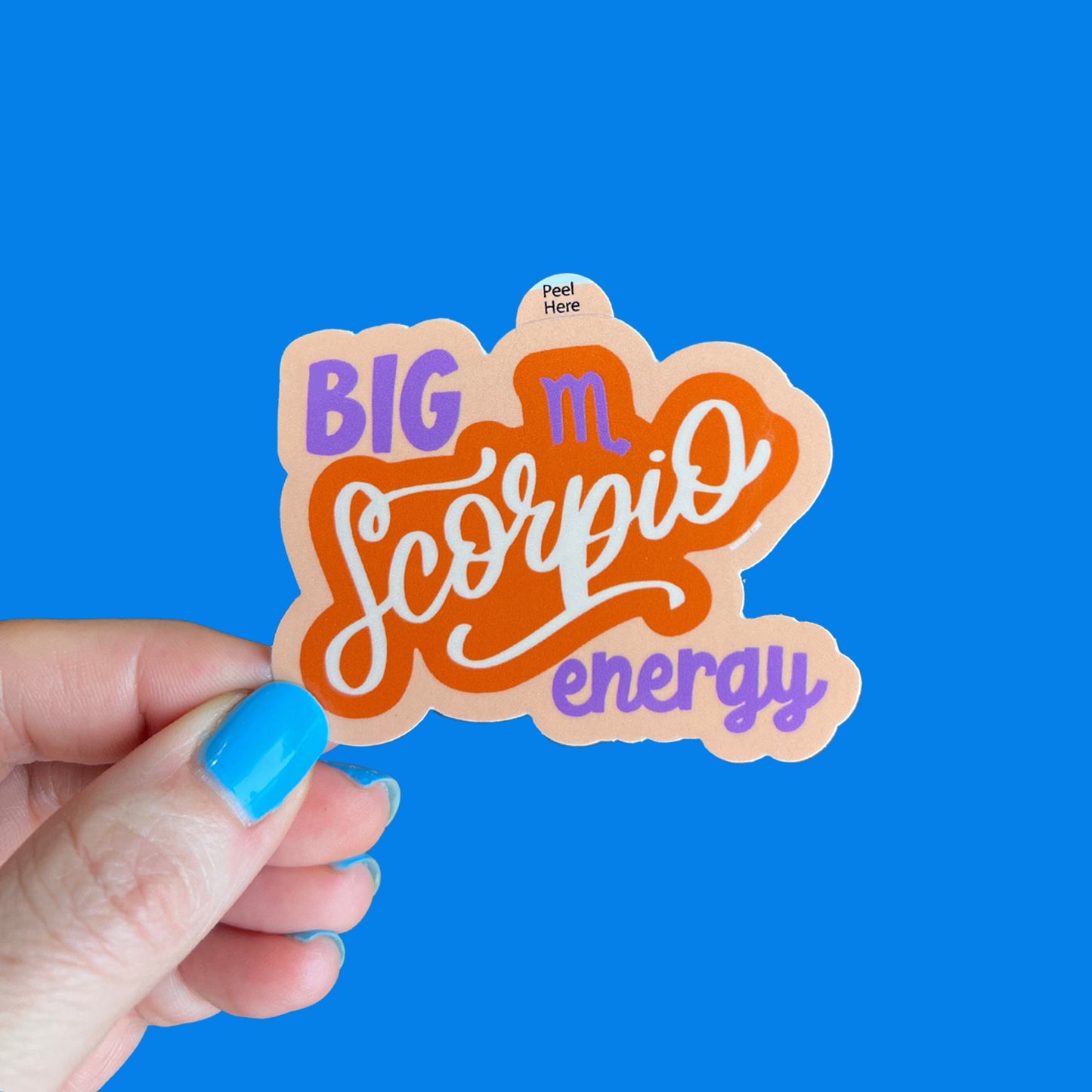Big Scorpio Energy Zodiac Sticker